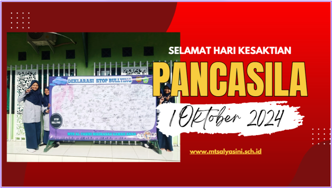 Meneguhkan Kesaktian Pancasila: Bersama Cegah Bullying, Wujudkan Madrasah Beradab